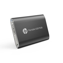 HP P500 500GB Portable SSD -Black