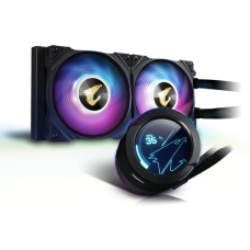 Gigabyte Aorus WaterForce X 240 ARGB LCD 240mm All in One Liquid CPU Cooler