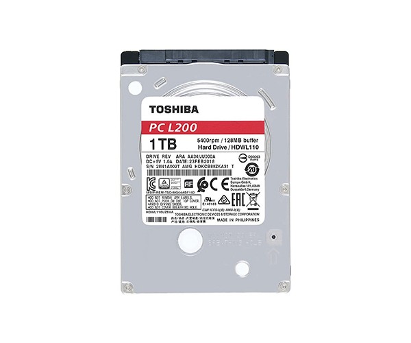 Toshiba L200 1TB 2.5-inch SATA Laptop Hard Drive