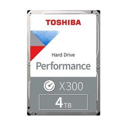 TOSHIBA X300 4TB 3.5 INCH 7200 RPM SATA Hard Disk Drive