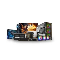 AMD Ryzen 7 9700X AM5 Processor with MSI X670E GAMING PLUS WIFI AM5 ATX Motherboard Thermalright Frozen Warframe 420 Black ARGB CPU Cooler