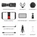 SYNCO Vlogger Kit1 with Microphone and Fill Light for Camera / Smartphone Black