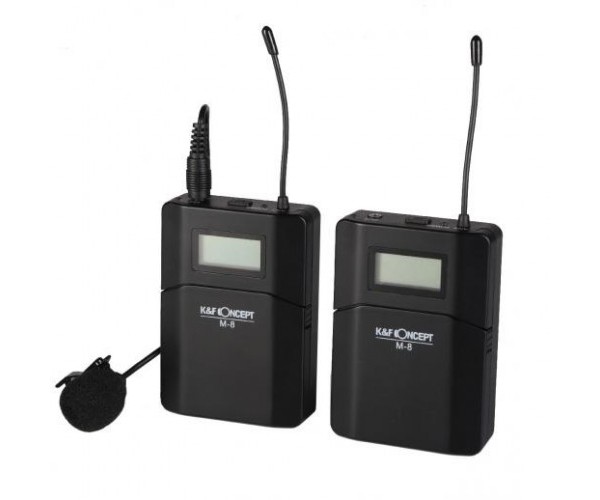 K&F Concept KF10.002 M8 Wireless Microphone System