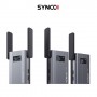 SYNCO WMic-TS Dual Camera-Mount UHF Wireless Omni Lavalier Microphone System Black