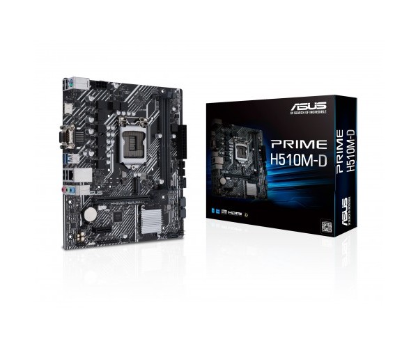 ASUS PRIME H510M-D Intel 10th and 11th Gen Micro ATX Motherboard