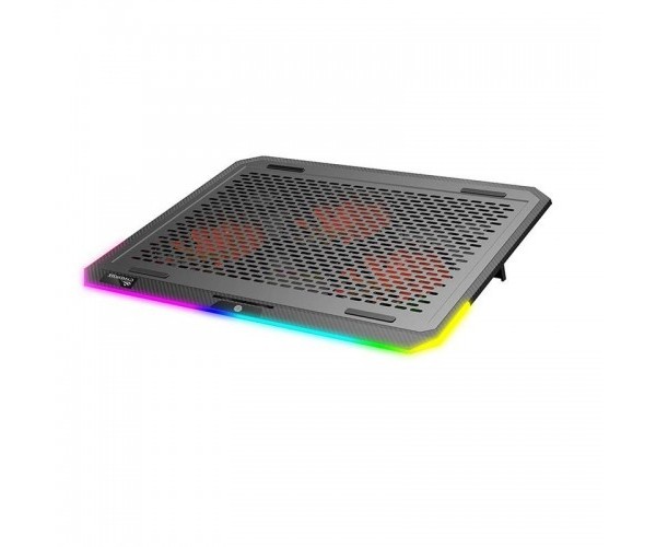 HAVIT F2073 TOUCH CONTROL RGB GAMING LAPTOP COOLING PAD FOR 15.6-17 INCH LAPTOP