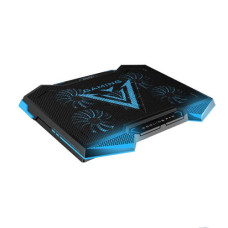 NUOXI LAPTOP COOLER 5 LED FANS ALUMINIUM COOLING PAD