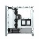 Corsair iCUE 4000X RGB Tempered Glass Mid-Tower ATX Casing (White)