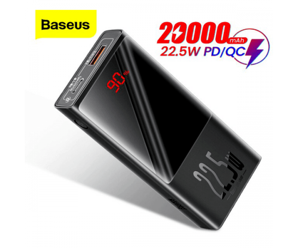 Baseus PPMN-A01 22.5W 20000mAh Super Mini Digital Display Power Bank