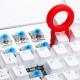 Redragon A101W Mechanical Keyboard Keycaps (White)
