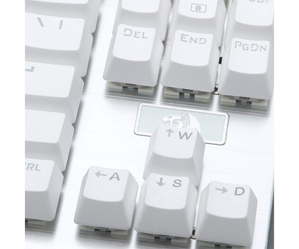 Redragon A101W Mechanical Keyboard Keycaps (White)