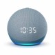 Amazon Echo Dot (4th Gen) with clock