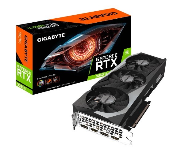 Gigabyte GeForce RTX 3060 Ti GAMING OC PRO 8GB Graphics Card