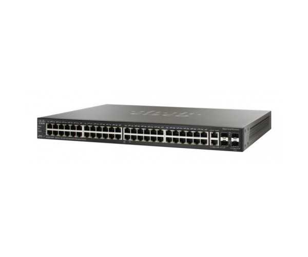 Cisco SF300-48PP 48-port 10/100 PoE+ Managed Switch Uplinks