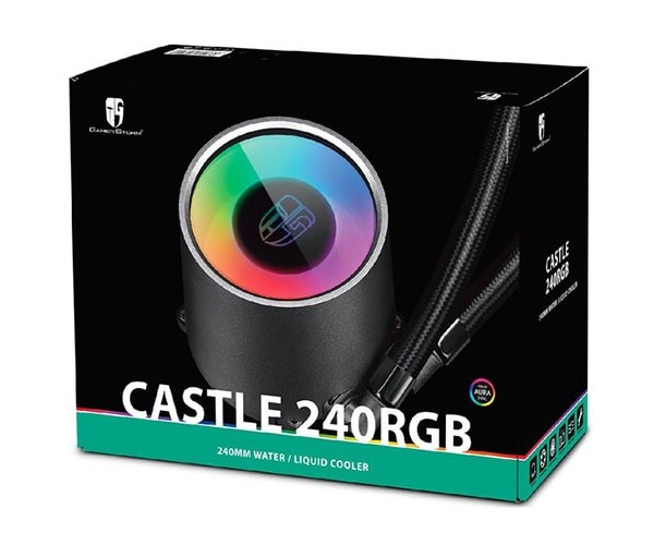 DEEPCOOL Castle 240RGB Gamer Storm CPU liquid Cooler