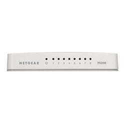NetGear FS208 8 Port 10/100 Mbps Fast Ethernet Unmanaged Desktop Switch