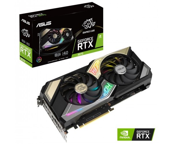 Asus KO GeForce RTX 3070 Gaming Edition 8GB GDDR6 Graphics Card