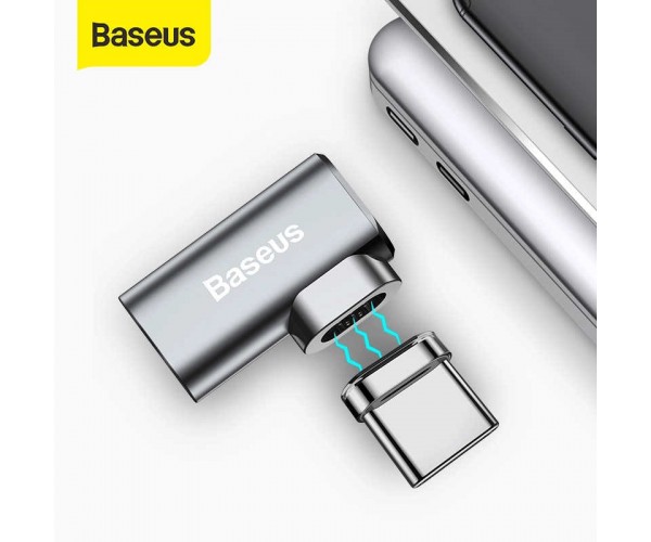 Baseus 86W Magnetic Charger USB C Adapter for MacBook Pro Elbow USB Type C Charge Connector for Samsung Magnetic USB Adapter