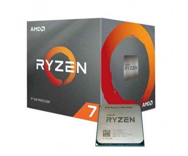 AMD Ryzen 7 Pro 4750G with Radeon RX Vega Graphics Processor