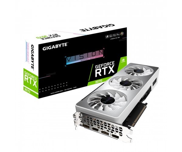 GIGABYTE GeForce RTX 3070 Vision OC 8GB Graphics Card