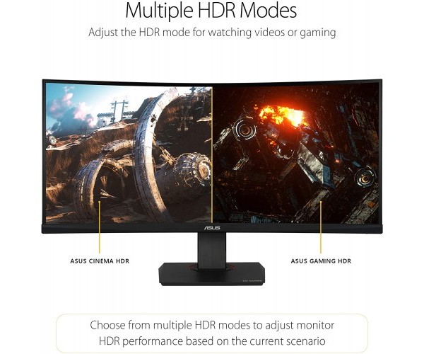 Asus TUF VG35VQ 35 inch UWQHD 100Hz Eye Care HDR Gaming Monitor