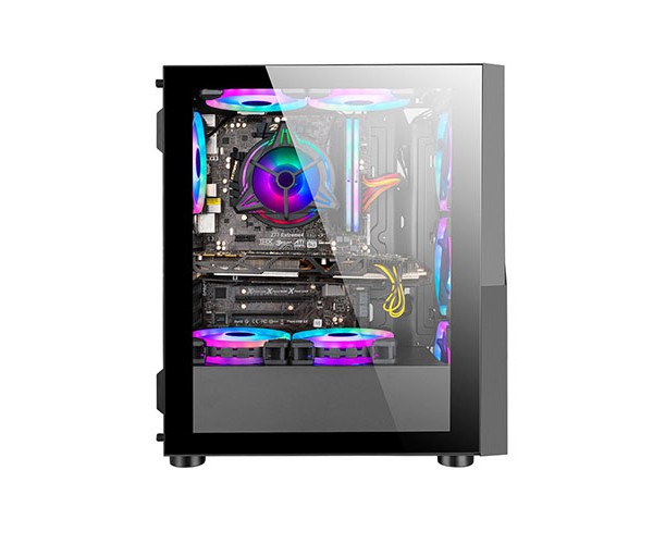 Golden Field 1091B Tempered Glass Mid Tower Gaming Case
