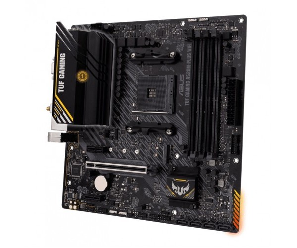 Asus TUF GAMING A520M-PLUS WI-FI AM4 AMD Micro ATX Motherboard