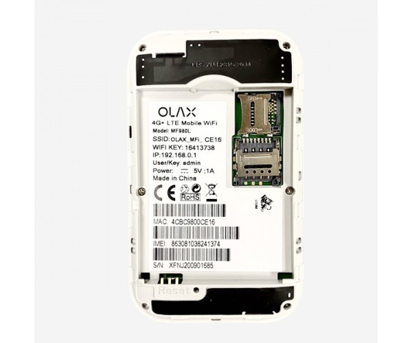 OLAX 4G HOTSPOT MF980L 4G LTE ADVANCED