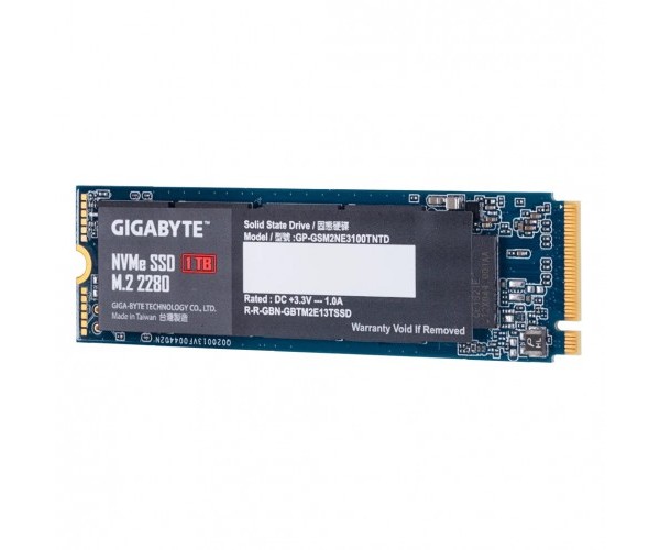 Gigabyte 1TB M.2 PCIe NVMe SSD