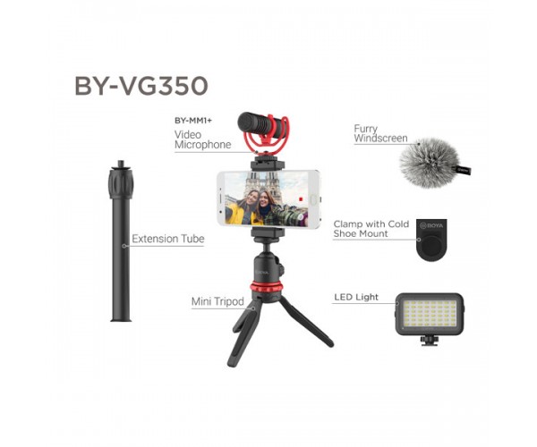 BOYA BY-VG350 Advanced Vlogging Kit