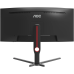AOC CU34G3X 34 Inch 190Hz VA 1ms WQHD Curved Ultrawide Gaming Monitor
