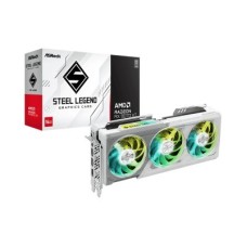 ASRock AMD Radeon RX 9070 XT Steel Legend 16GB GDDR6 Graphics Card