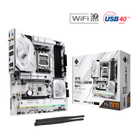 ASRock X870 Steel Legend WiFi 7 AMD Ryzen Socket AM5 ATX Motherboard