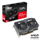 ASUS Dual Radeon RX 7600 V2 OC Edition 8GB GDDR6 Graphics Card