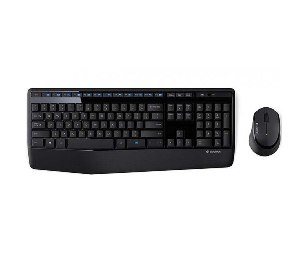 LOGITECH WIRELESS COMBO MK345 WITH FULL-SIZE KEYBOARD AND RIGHT-HANDED MOUSE