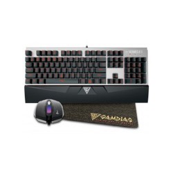 GAMDIAS HERMES E1A KEYBOARD MOUSE WITH MOUSE MAT COMBO