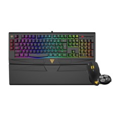 GAMDIAS GKC6011 ARES 7 COLOR BACKLIT RGB MEMBRANE GAMING COMBO KEYBOARD