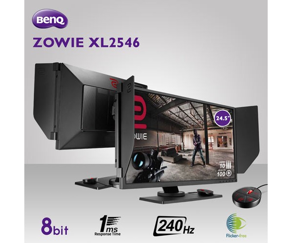BenQ ZOWIE XL2546 24.5 inch FHD 240Hz DyAc Technology Gaming Monitor