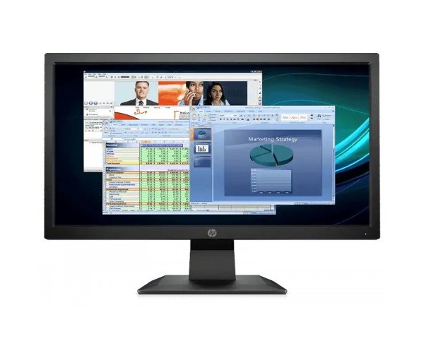 HP P204v 19.5 Inch HD LED Monitor (HDMI, VGA)