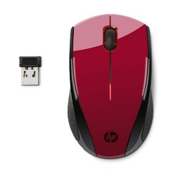 HP X3000 WIRELESS MOUSE (RED)