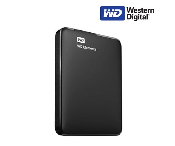 WESTERN DIGITAL ELEMENTS 1TB USB 3.0 EXTERNAL HDD