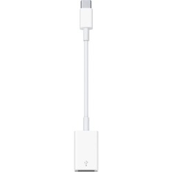 Apple Type-C Male to USB Female White Converter #MJ1M2AM/A