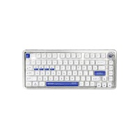 AULA SOLAKAKA K81 RGB BACKLIT TRI-MODE WIRELESS GAMING MECHANICAL KEYBOARD (ICE CRYSTAL SWITCH)