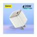 Baseus CCGN020002 GaN3 20W USB-C CN White Charger
