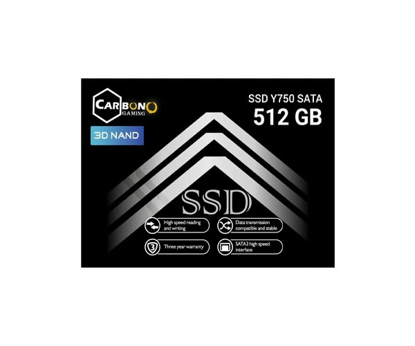 CARBONO GAMING Y750 512GB SATA 2.5INCH SSD