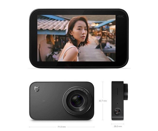 Xiaomi Mijia 4K Mini Action Camera (Touch Screen)