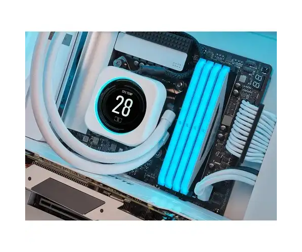 Corsair iCUE ELITE CPU Cooler LCD Display White Upgrade Kit