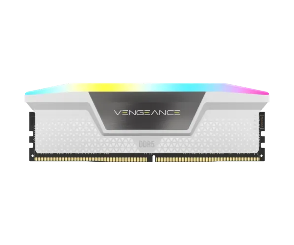 Corsair VENGEANCE RGB 16GB DDR5 6000MHz RAM White