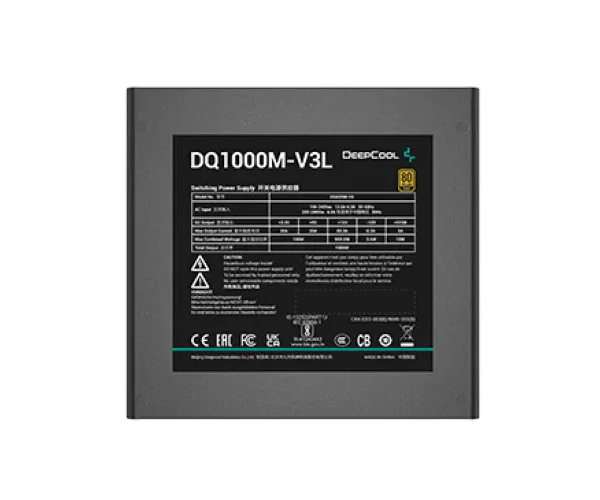 DeepCool DQ1000M-V3L 850W 80 Plus Gold Full Modular Power Supply