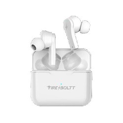 Fire-Boltt Fire Pods Ninja Pro 403 Earbuds TWS, ENC & Gaming, Ultra Charge Bluetooth Headset  (White, True Wireless)